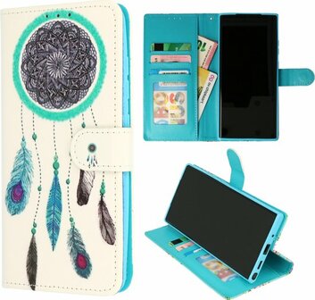 Samsung A5 2017 met Dreamcatcher Print - Book Case