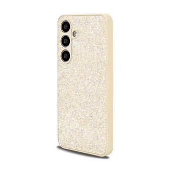 Samsung Galaxy S25 Plus - Goud - Diamant Glitter Back Cover