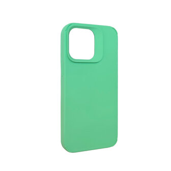 iPhone 14 Pro Max - Liquid Cam Back Cover - Licht Groen