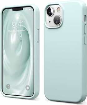 iPhone 13 Mini - Back Cover &amp;amp; 2x Full Glas - Turquoise