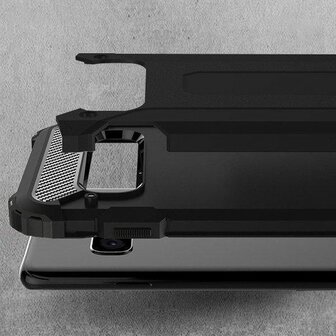 Samsung S10 - Armor Back Cover - Zwart