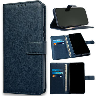 Samsung A16 - Book Case - Blauw