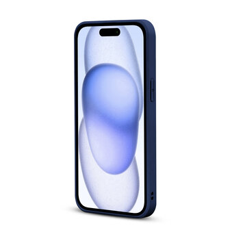 iPhone 15 Pro Max - Diamant Marmer Glitter - Blauw