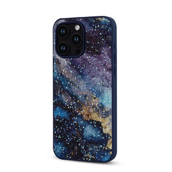 iPhone 15 Pro Max - Diamant Marmer Glitter - Blauw