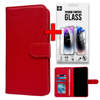 A15 - HQ Book Case &amp;amp; Glas - Rood