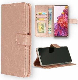 Samsung M52 - Book Case - Rosegoud