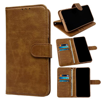 Motorola G15 - Bruin - Book Case