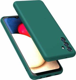 Samsung A04S &amp;amp; M13 - Siliconen Back Cover - Groen