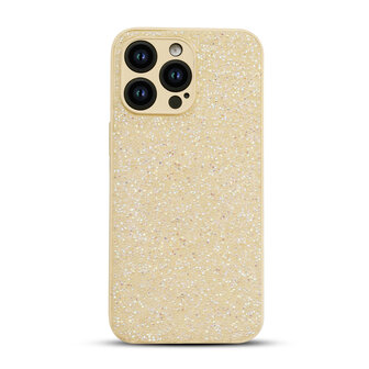 iPhone 12 Pro - Diamant Glitter - Goud