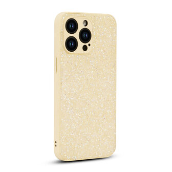 iPhone 12 Pro - Diamant Glitter - Goud