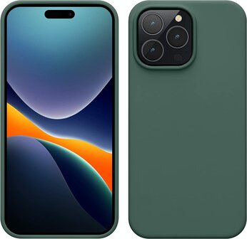 iPhone 14 Pro Max - Liquid Back Cover - Groen