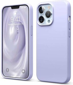 iPhone 13 Pro - Back Cover &amp;amp; 2X Full Glas - Paars