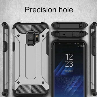 Samsung S9 - Armor Back Cover - Grijs