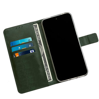 Samsung A06 - Book Case - Groen