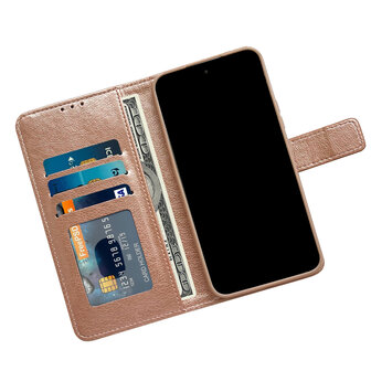 Samsung A34 5G - Book Case - Rosegoud