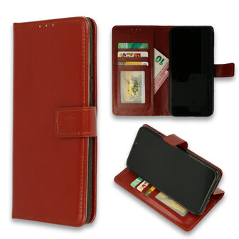 Samsung S20 - Book Case - Bruin