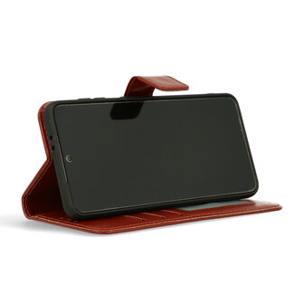 Samsung S20 - Book Case - Bruin