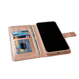 Samsung A23 - Book Case - Rosegoud