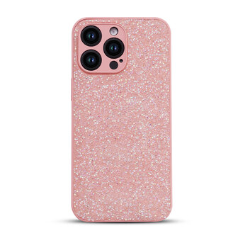 iPhone 12 Pro - Diamant Glitter - Roze