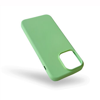 iPhone 15 Pro - Liquid Back Cover - Licht Groen