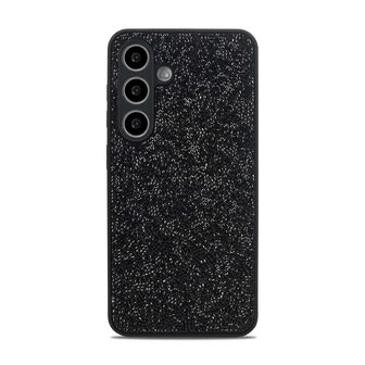 Samsung S24 FE - Diamant Glitter - Zwart