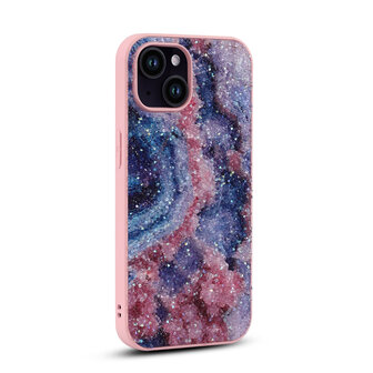 iPhone 12 - Diamant Marmer Glitter - Nova