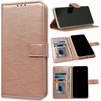 Samsung A03 - Book Case - Rosegoud