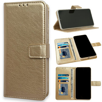 Samsung A03 - Book Case - Goud