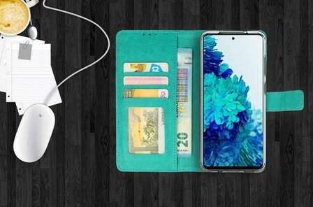 Samsung S22 Plus - Book Case - Turquoise