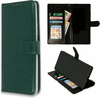 A32 5G - Book Case &amp;amp; Glas - Groen