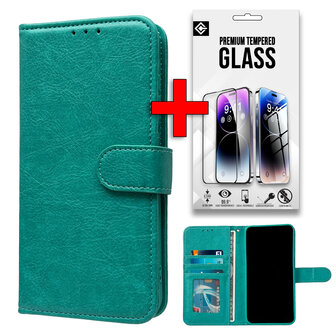 A15 - HQ Book Case &amp;amp; Glas - Turquoise