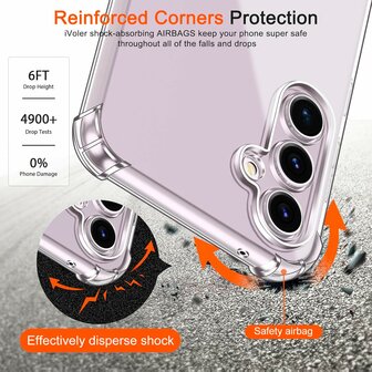 Samsung S23 FE - Anti Shock - Transparant