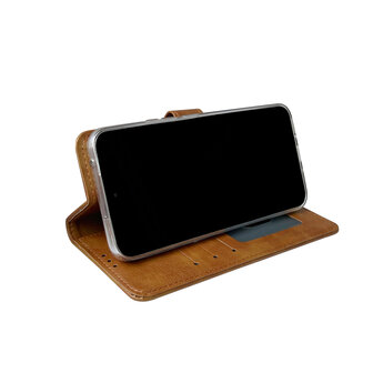 Samsung A34 5G - Book Case - Bruin