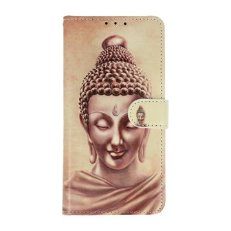 Samsung A53 met Buddha Goud Print  - Book Case