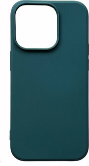 iPhone 14 Pro Max - Microfiber Back Cover - Donker Groen