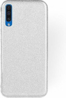 Samsung A50 - Glitter Back Cover - Zilver