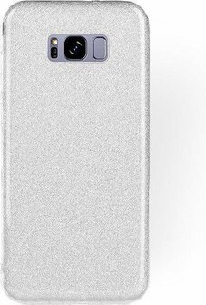 Samsung S8 - Glitter Back Cover - Zilver