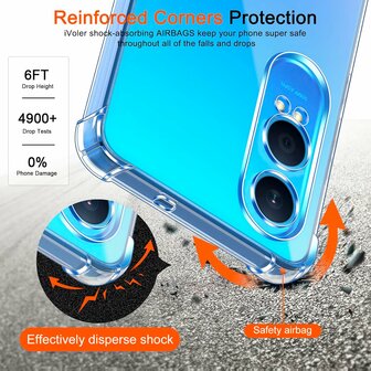 Nord CE 4 Lite - Anti Shock &amp;amp; 2x Glas - Transparant