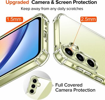 A35 - Anti Shock &amp;amp; 2x Glas - Transparant