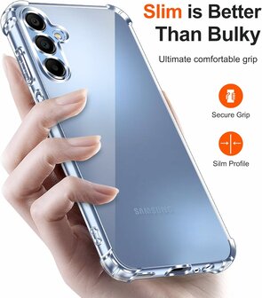 Samsung A26 - Transparant - Anti Shock &amp;amp; 2x Glas