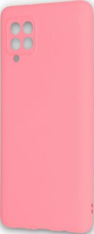 Samsung A22 5G - Siliconen Back Cover - Roze