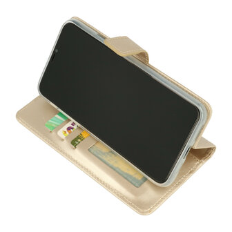 Motorola G8 Play - Book Case - Goud