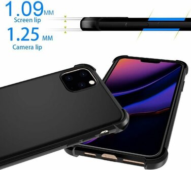 iPhone 11 Pro Max - Anti Shock - Zwart