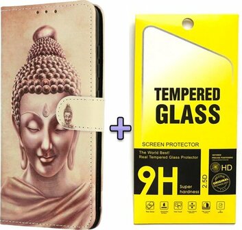 S21 FE - Book Case - Buddha Goud &amp;amp; Glas