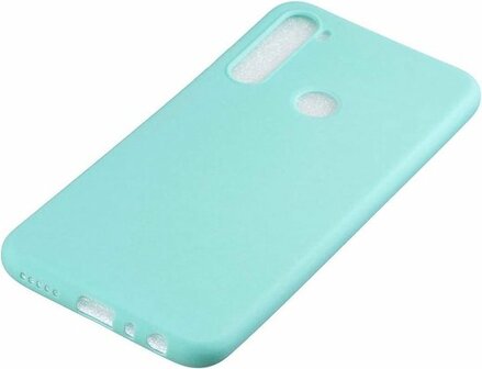 Samsung A21 - Siliconen Back Cover - Turquoise