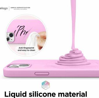 iPhone 13 Mini - Back Cover &amp;amp; 2X Full Glas - Roze