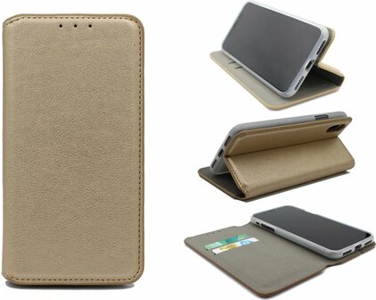 Samsung J6 2018 - HQ Slim Book Case - Goud