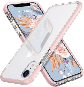 iPhone XR Roze - Gel Armor Back Cover