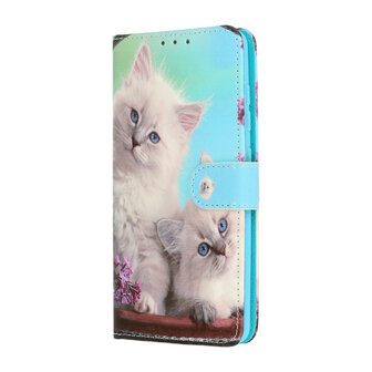 Samsung A53 met Katten Print  - Book Case