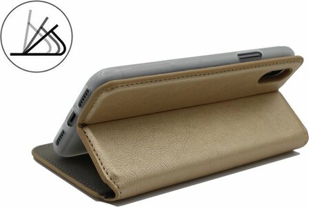 Samsung A10 - HQ Slim Book Case - Goud